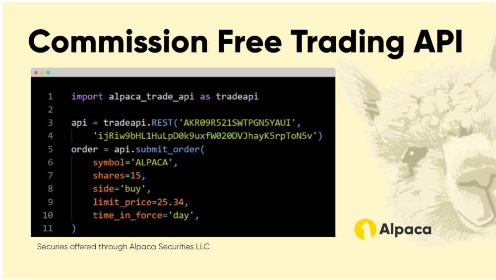 Commission-Free API Stock Brokerage Is Finally Here
