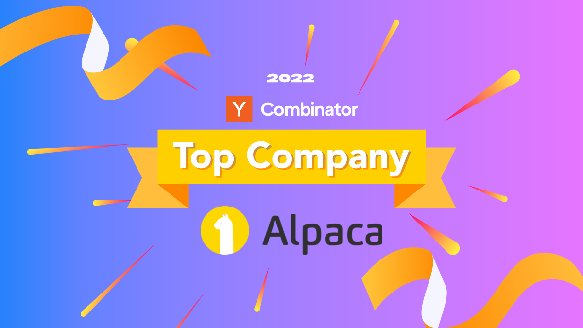 Alpaca Named to Y Combinator’s Top Companies of 2022 List