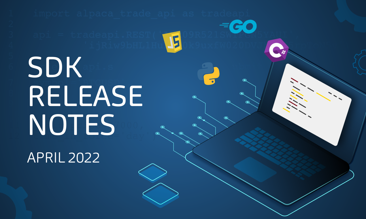 SDK Release Notes: April 2022