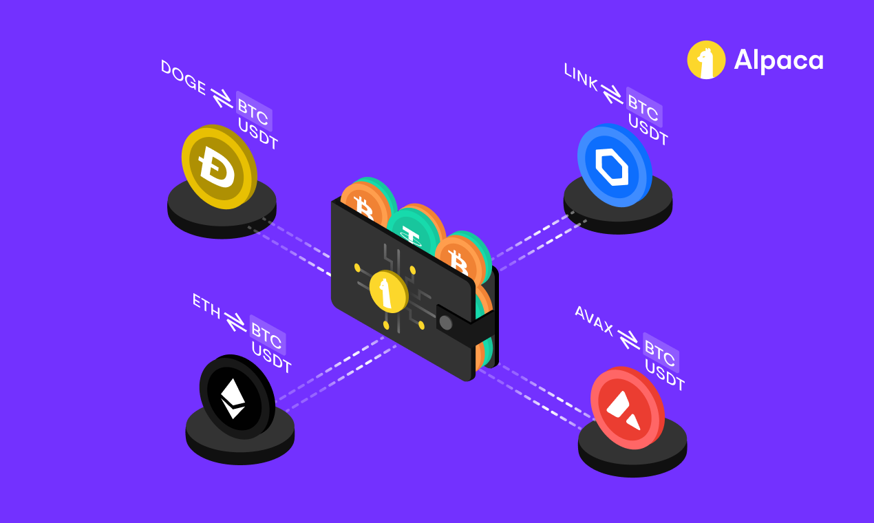 Introducing Alpaca Crypto Wallets and Coin Pair Trading with 48 BTC, USDT & USD Pairs