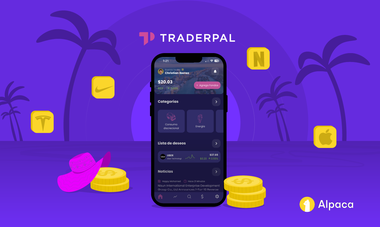 Traderpal's User-Friendly App Makes Stock Trading Accessible to Spanish-Speaking Individuals in the U.S. with Alpaca