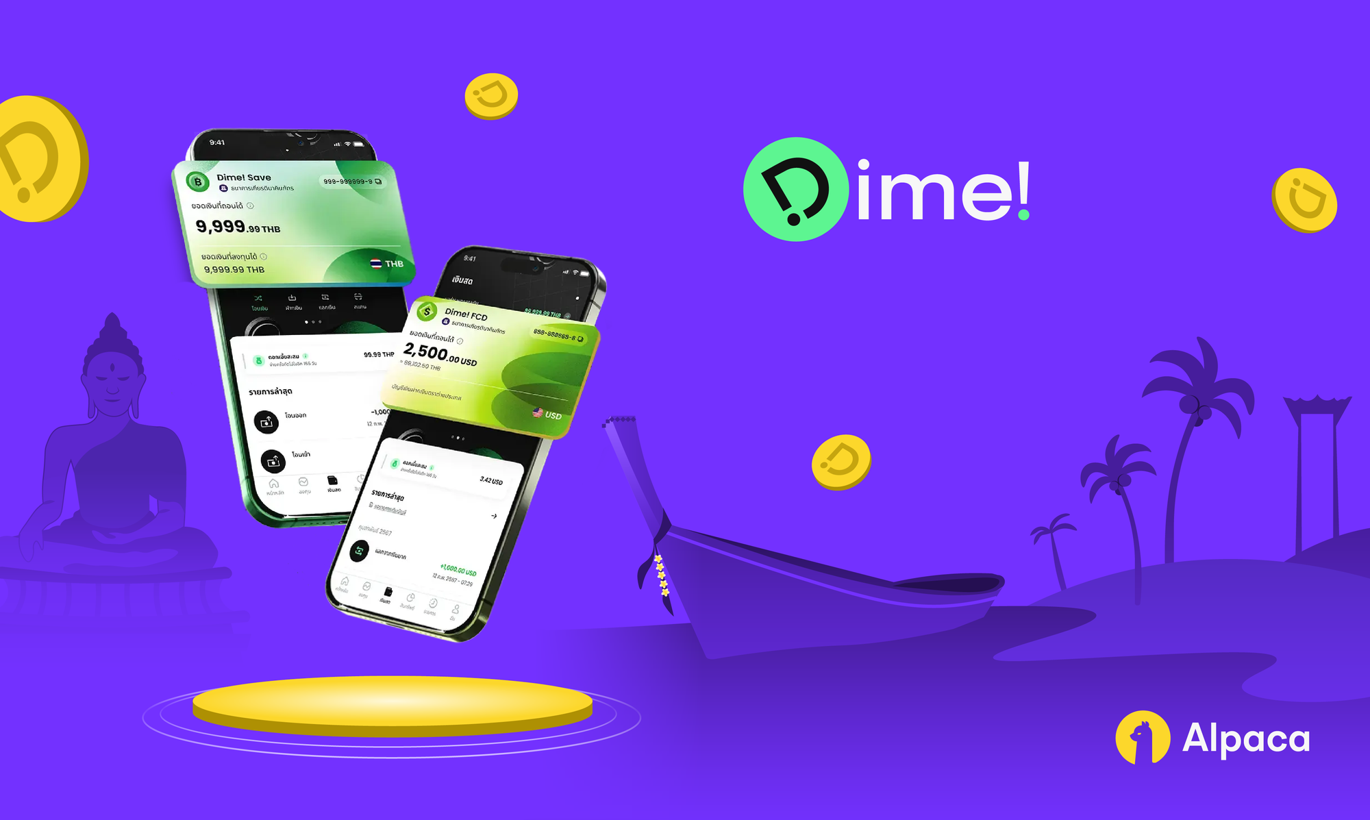 Dime!: Revolutionizing Investing in Thailand with Alpaca