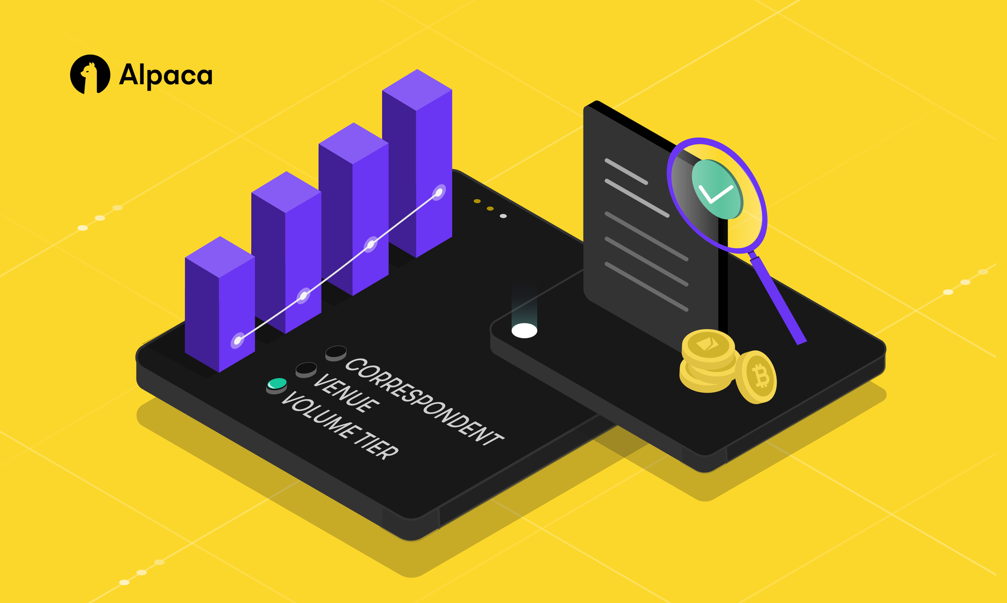 Alpaca Launches Configurable Crypto Commission Model for Broker API Partners