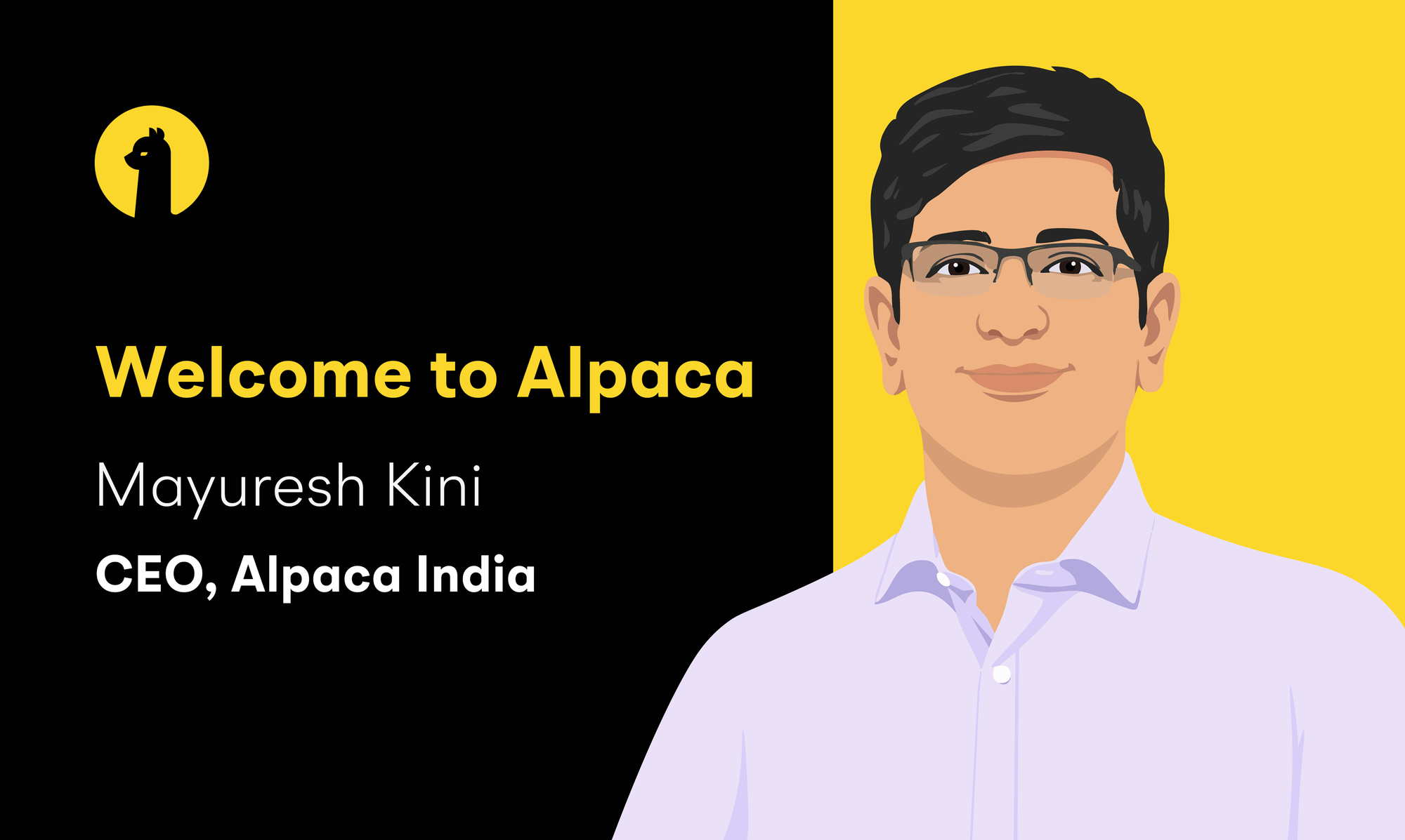 Alpaca Welcomes Mayuresh Kini as CEO of Alpaca India