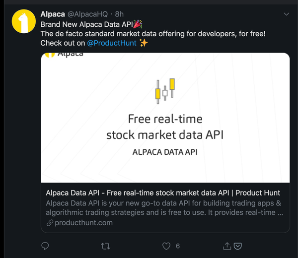 Alpaca Data Api For Free Real Time Stock Market Api For Free Real Time Stock Market Data
