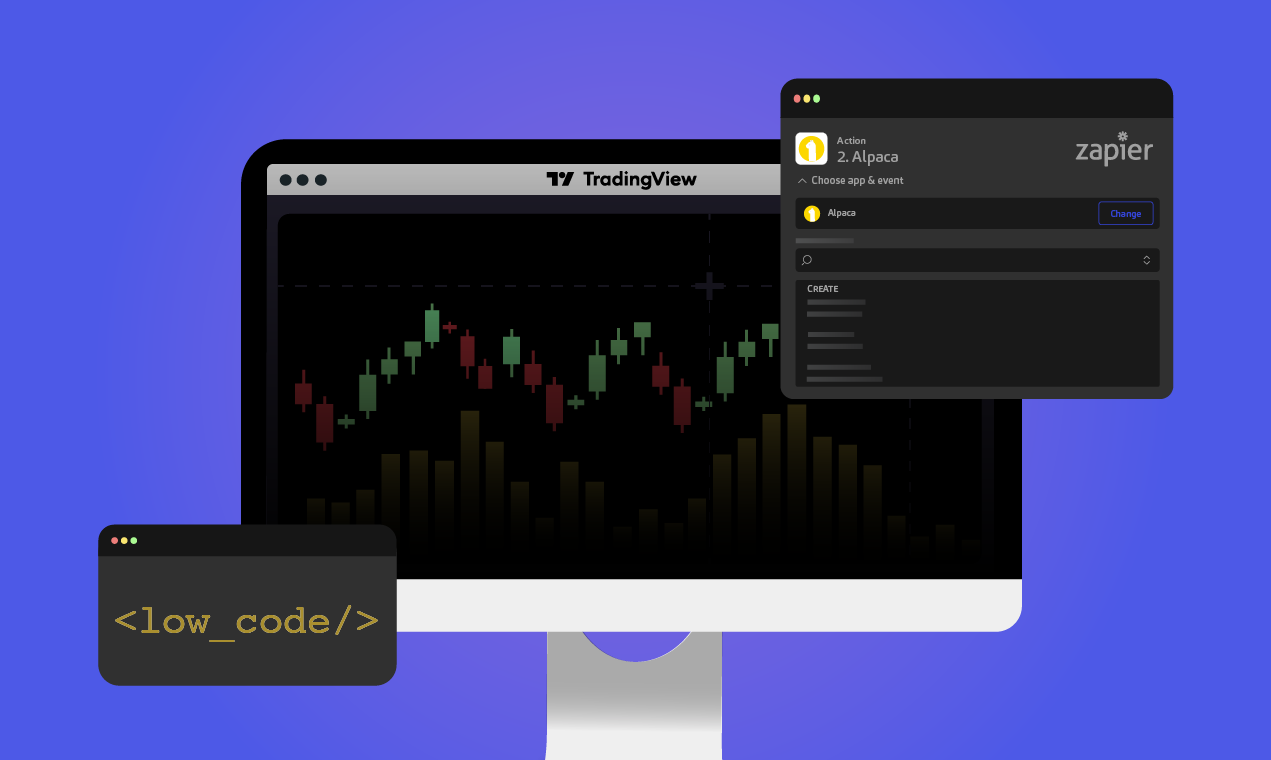 Low-Code Algorithmic Trading on Alpaca Using TradingView