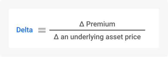 option delta formula