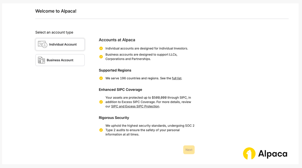 How to Register on Alpaca?