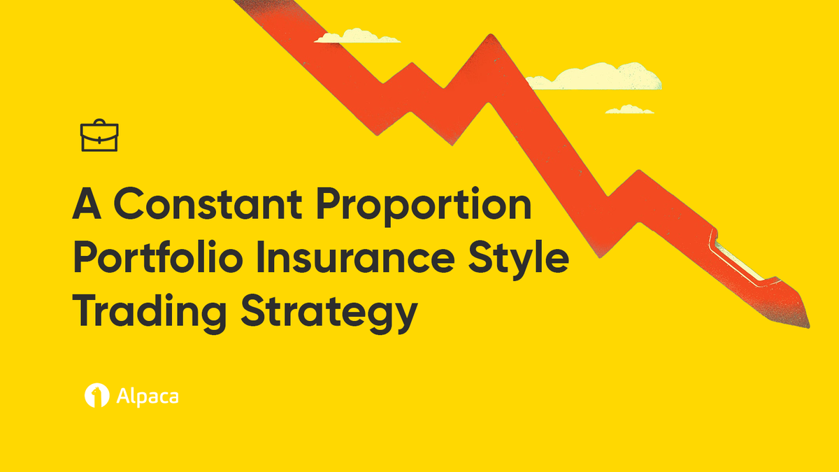 A Constant Proportion Portfolio Insurance Style Trading Strategy