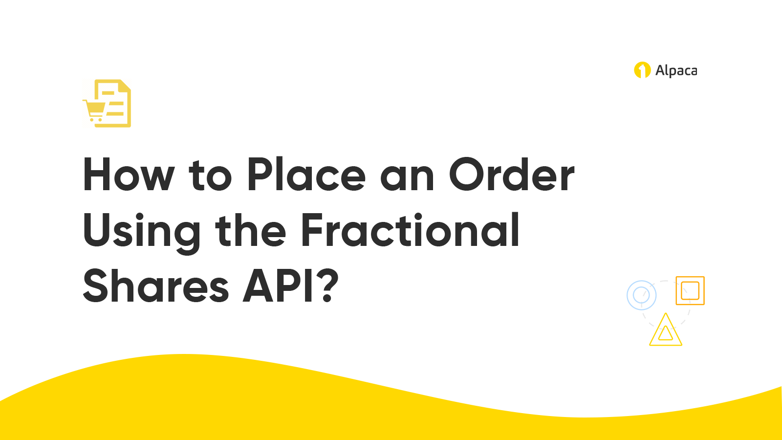 How to Place an Order Using the Fractional Shares API?