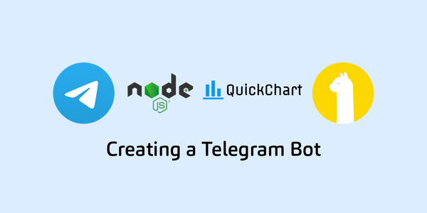 Creating a Telegram Bot using NodeJS, Alpaca API, and QuickCharts