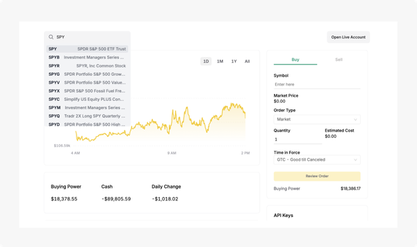 How To Trade Options with Alpaca's Dashboard and Trading API