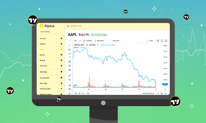 Getting Started with TradingView Chart on Alpaca