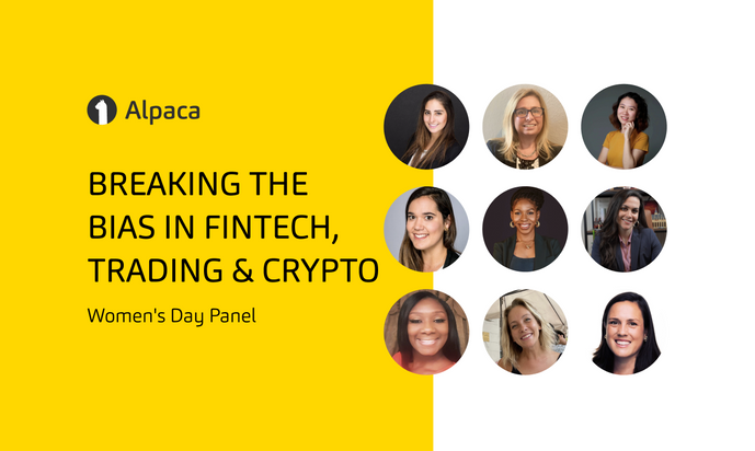 Breaking the Bias in Fintech, Trading and Crypto