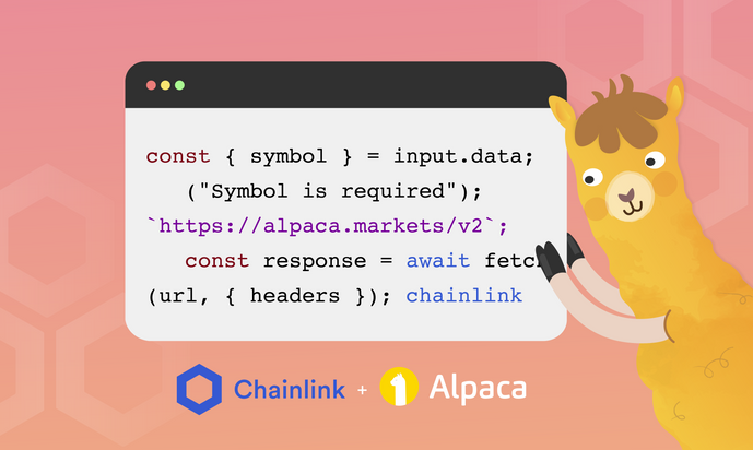 Build a Chainlink External Adapter to Trade on Alpaca